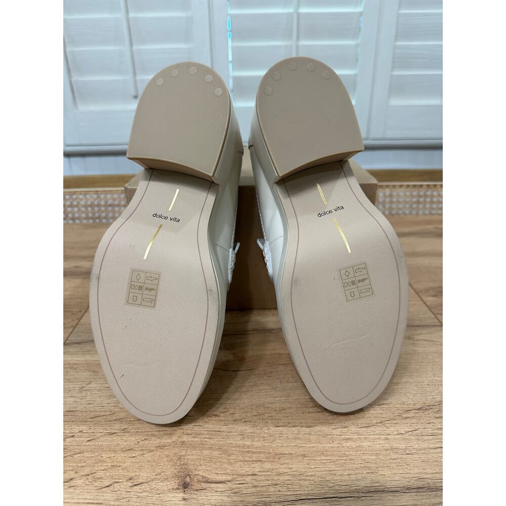 Dolce Vita Cream Heeled Loafers- it was too big. Reposhing. - Picture 12 of 13